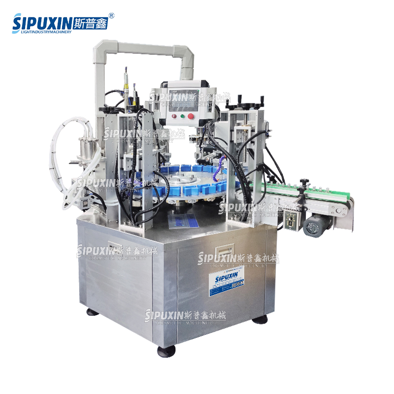 full-auto chuck type perfume filling machine
